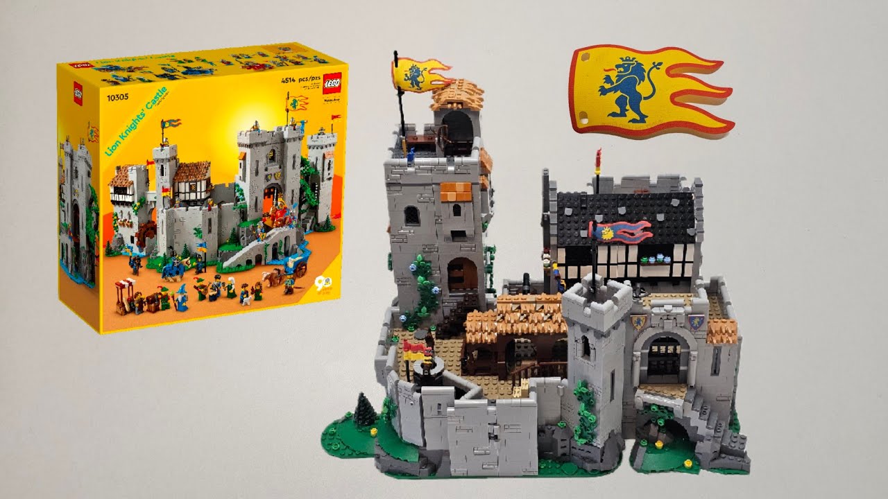 Review!LEGO 10305 Transforming Modular Castle MOC-178022