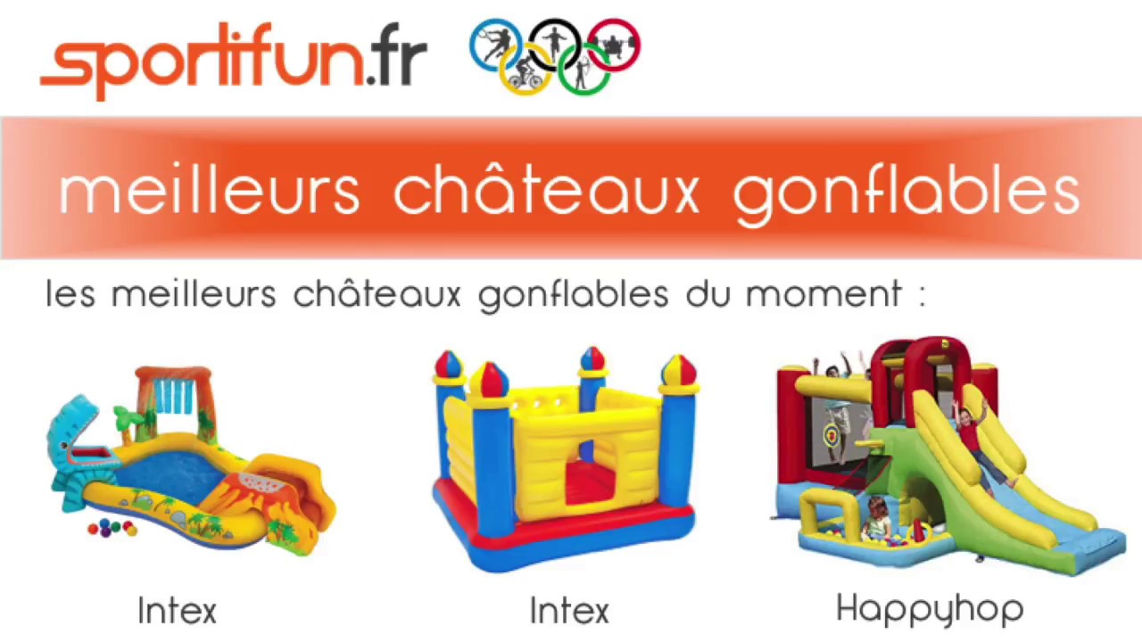 Le meilleur chateau gonflable geant piscine pas cher - Comparatif Sportifun.fr