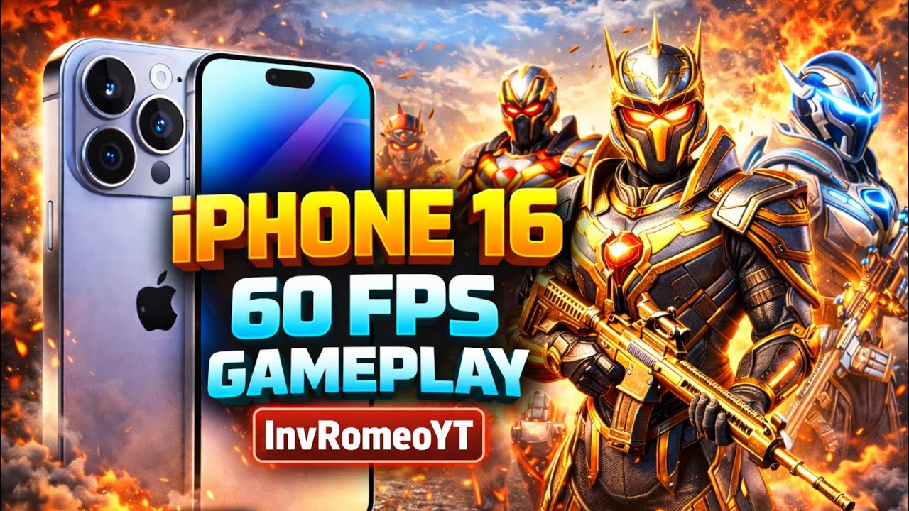 60 FPS Domination on iPhone 16 🔥 | Smoothest BGMI Gameplay Ever!