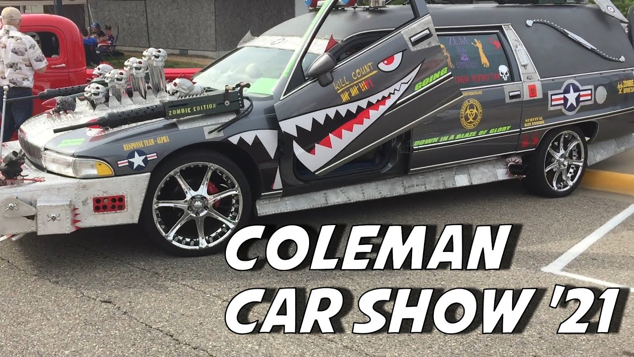 We go check out the classics at the Coleman show.... lots of awesome cars...