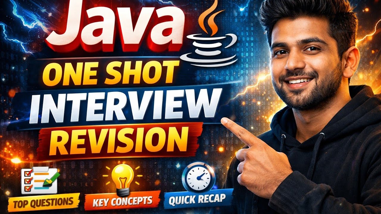 Java One Shot Interveiw Prepartion