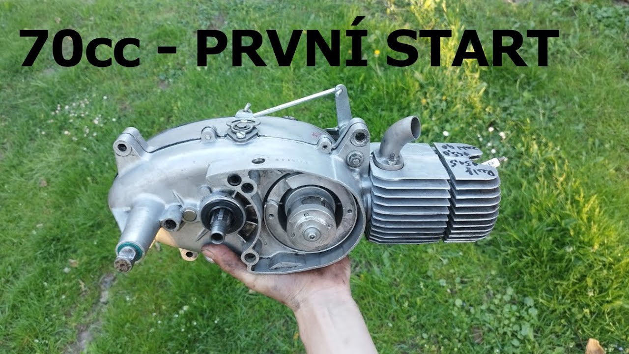 První Start 70ccm Pionýra | Polotovar od Hozman Racing | Díl 2
