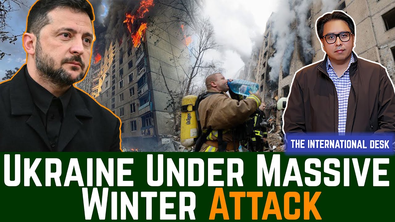 Russia Launches 300+ Missiles and Drones as Ukraine Faces Its Coldest Winter