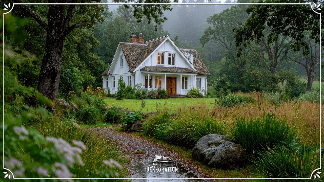 A Cozy White Cottage Home with Soft Neutrals & Warm Wooden Details 🤍🏡