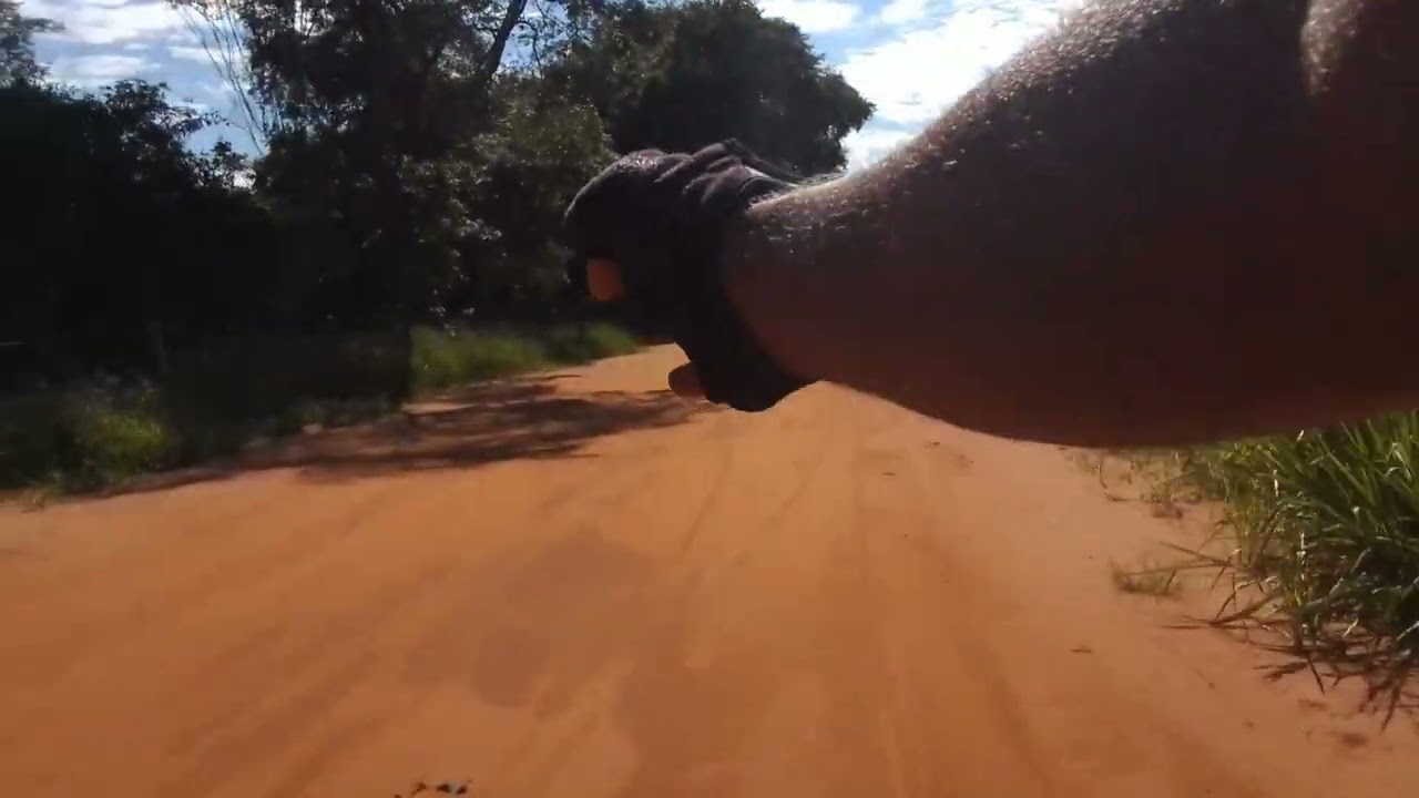 Estrada de terra foi só aventura 😁