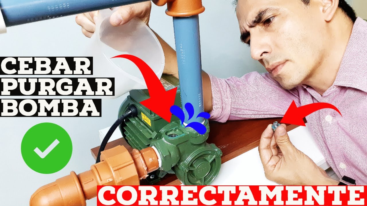 🤯C&oacute;mo PURGAR (CEBAR) una BOMBA de agua-✅ LO QUE NECESITAS SABER