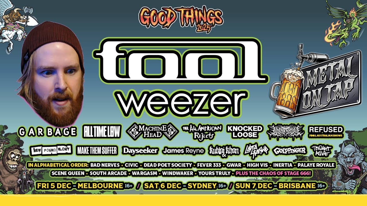 GOOD THINGS FESTIVAL 2025 &ndash; FULL LINE-UP with Song Clips Of Each Band!