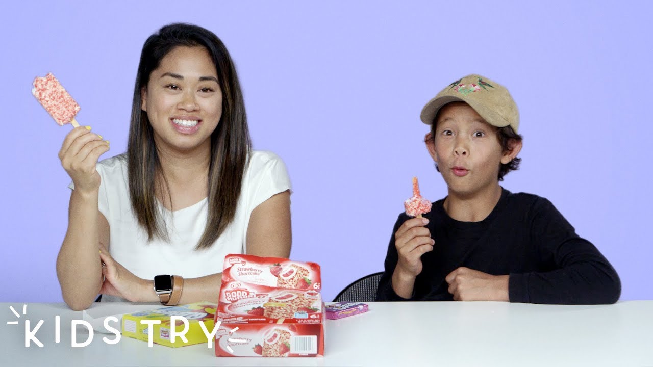 Kids Try Their Adult Siblings' Favorite Childhood Foods | Kids Try | HiHo Kids