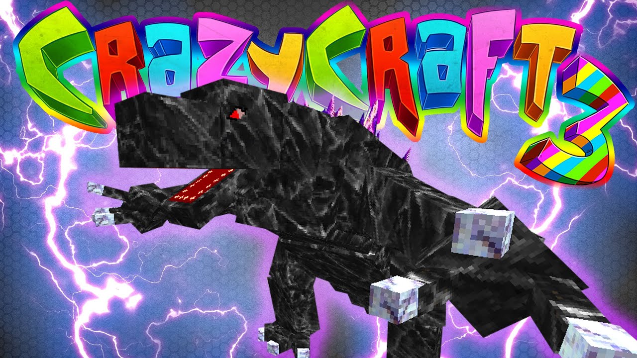 Minecraft Crazy Craft 3: Unexpected Mobzilla Battle! #48