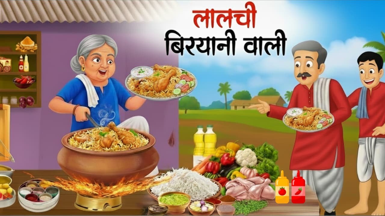 लालची बिरयानी बाली | lalchi biryani bali |  hindi story | hindi kahaniyan | #kahani  #moralstories