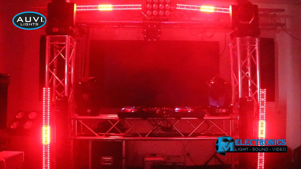 AUVI Pixel LED BAR FX / Barra LED MultiColor #fmelectronics #auvipixelbar