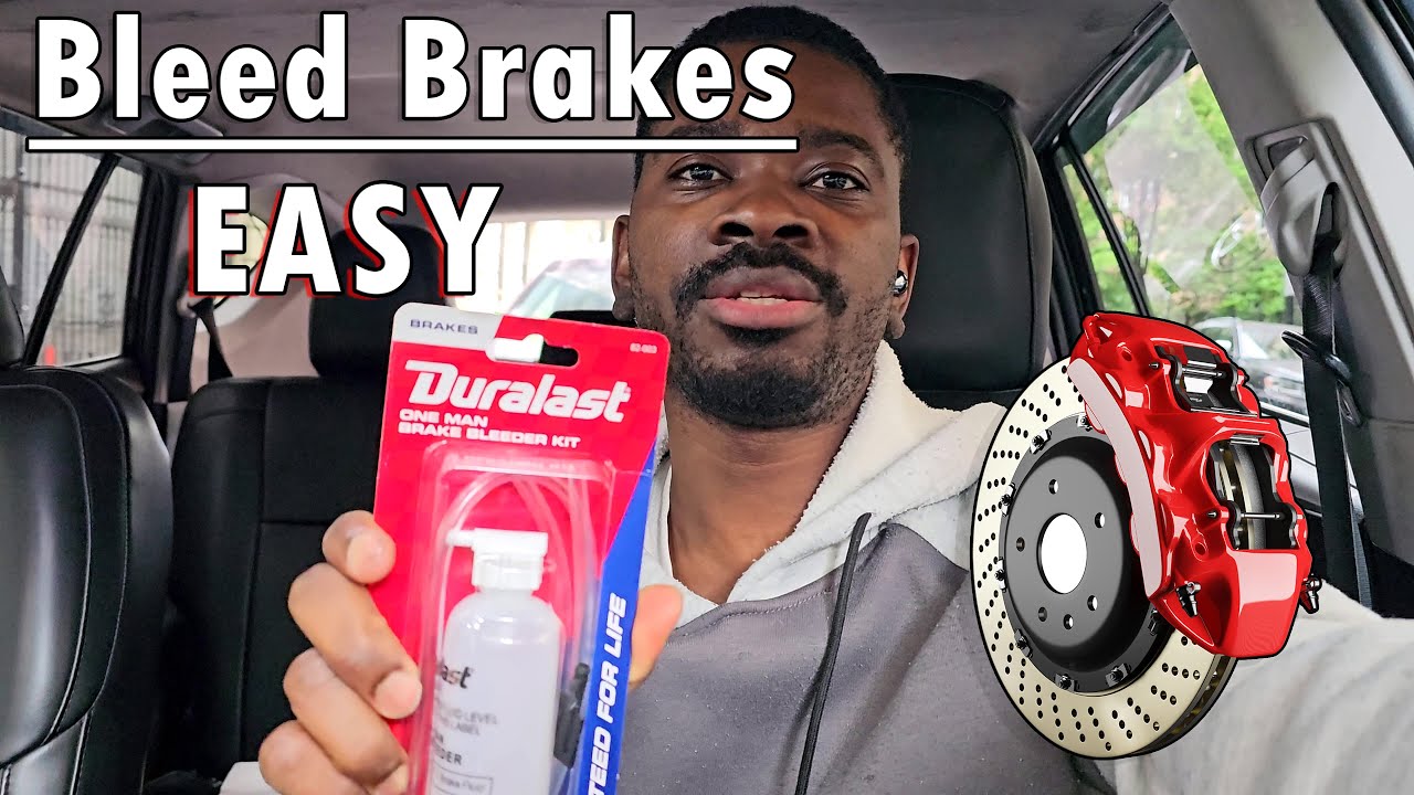 🛠️ How to Bleed Brakes on a Toyota | Duralast One-Man Brake Bleeder Kit 🚗💨