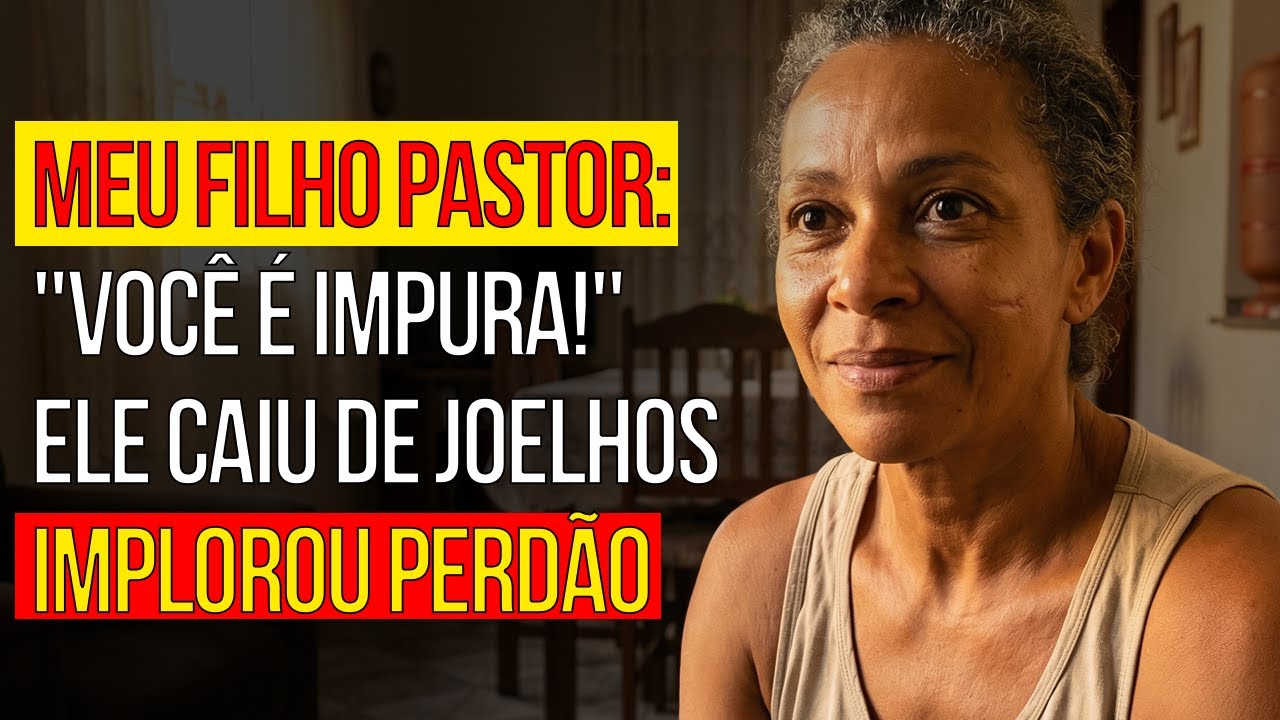 Meu Filho PASTOR: "Você é IMPURA!" — ELE CAIU DE JOELHOS — Implorou perdão