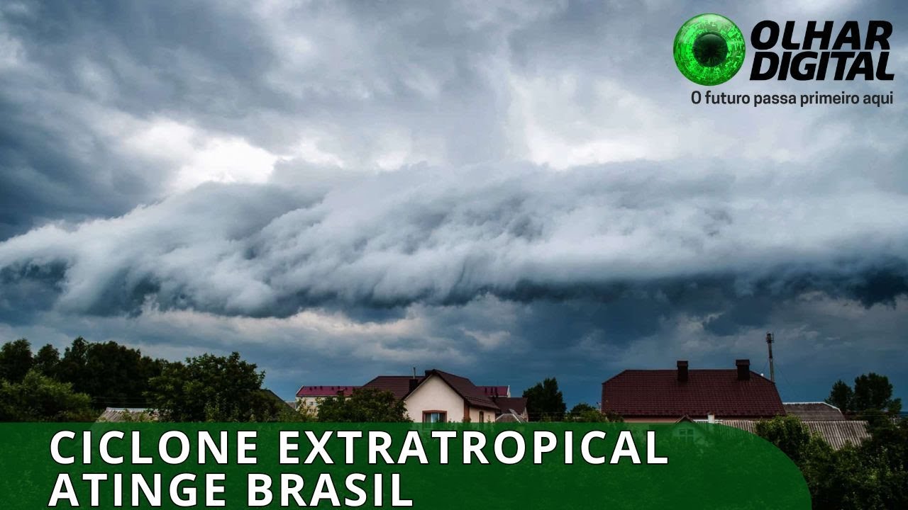 Ciclone extratropical coloca Sul e Sudeste em alerta