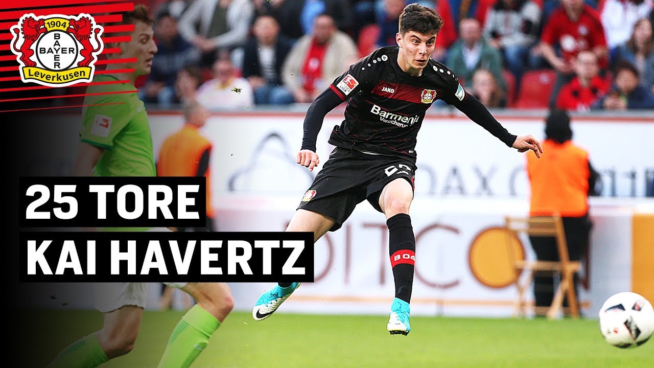 Kai Havertz on fire 🔥 | Seine ersten 25 Bundesliga-Tore