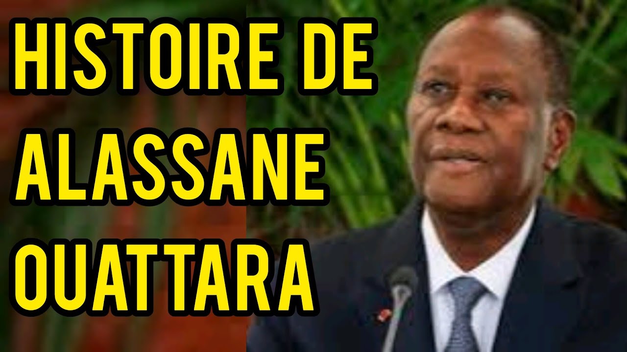 L'HISTOIRE Tragique Du Président ALASSANE  OUATTARA, Son Parcours Complet Contrevercé (Résumé)