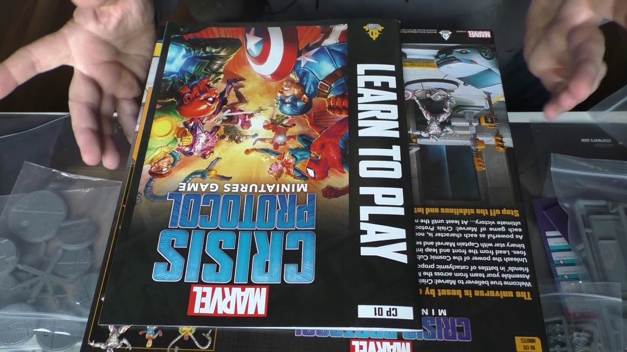 Marvel Crisis Protocol Core Set Unboxing Video Deutsch