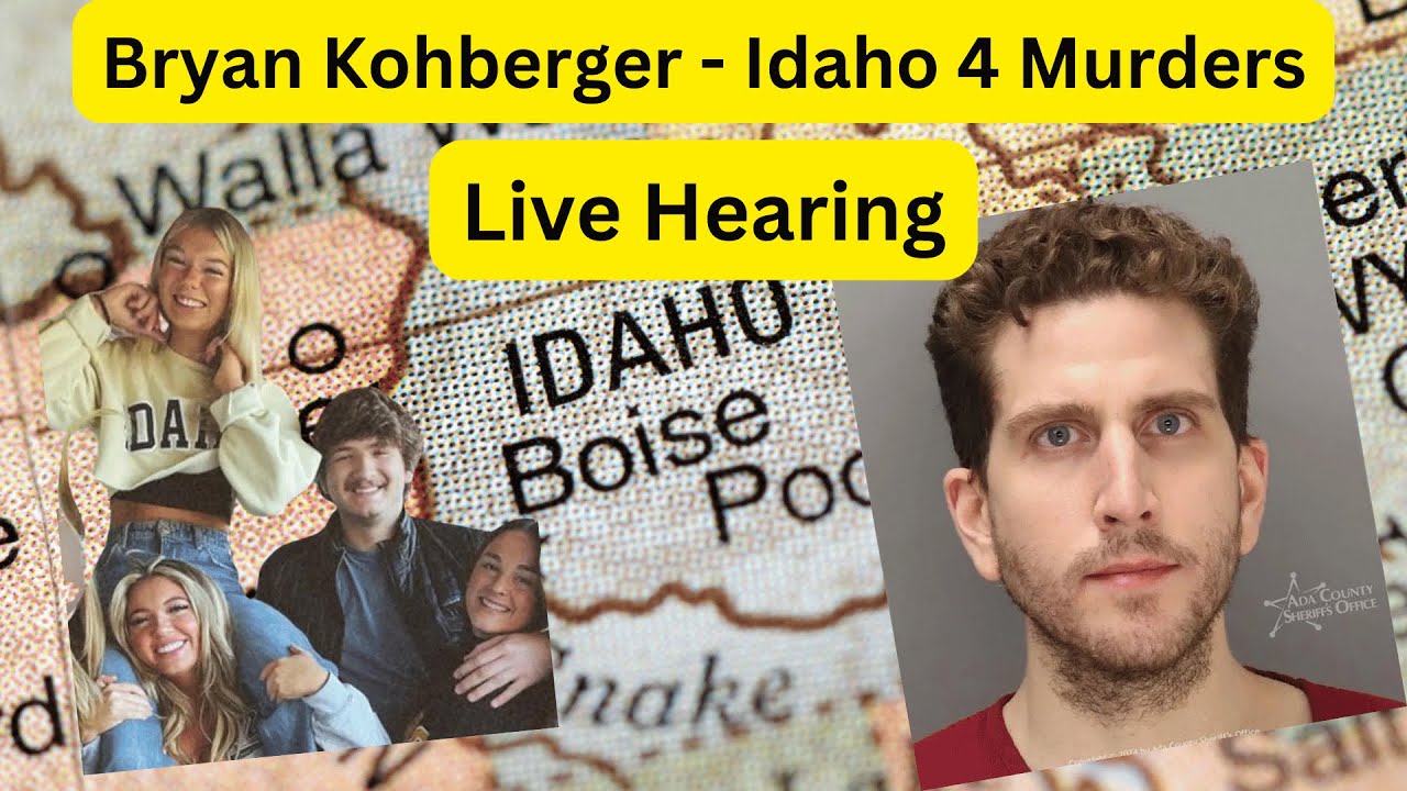LIVE - Bryan Kohberger - Pretrial Evidence Hearing