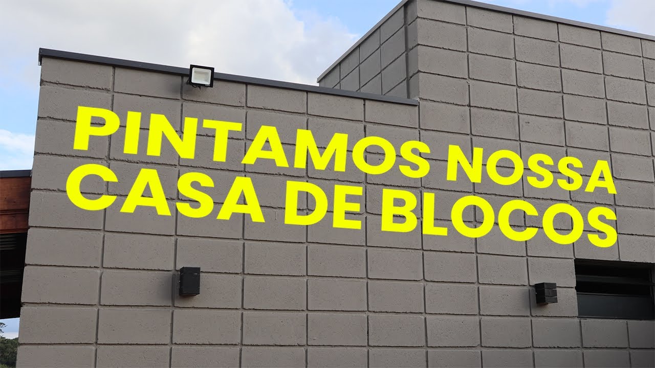 PINTAMOS NOSSA CASA DE BLOCOS COM TINTA PISO, AJUDOU NA IMPERMEABILIZAÇÃO?