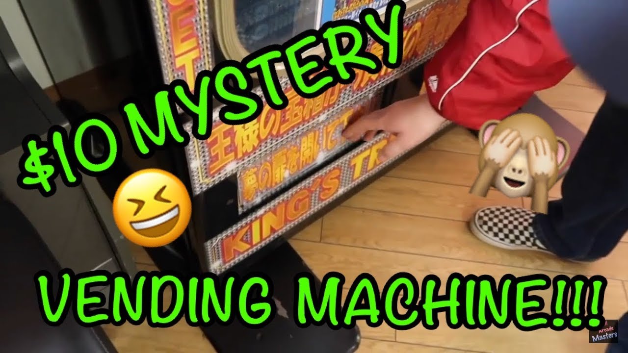 $10 MYSTERY VENDING MACHINE!!!