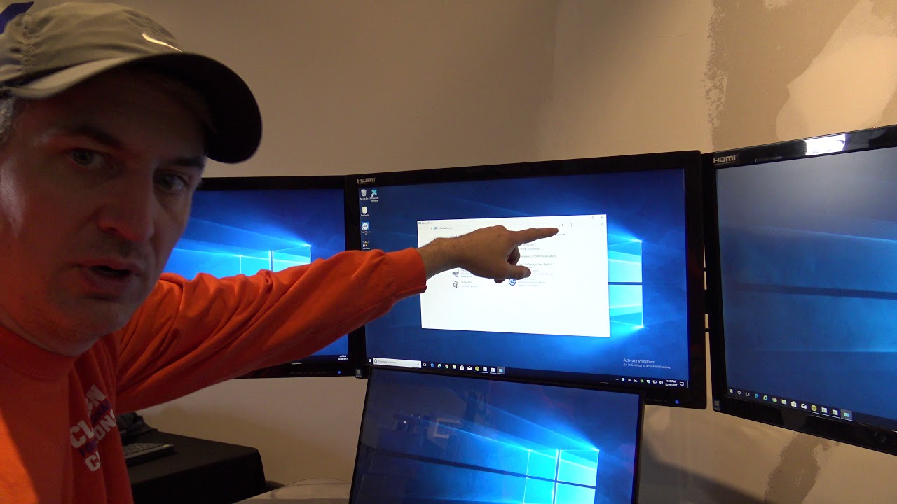 Как указать Windows 10, какой монитор является сенсорным.