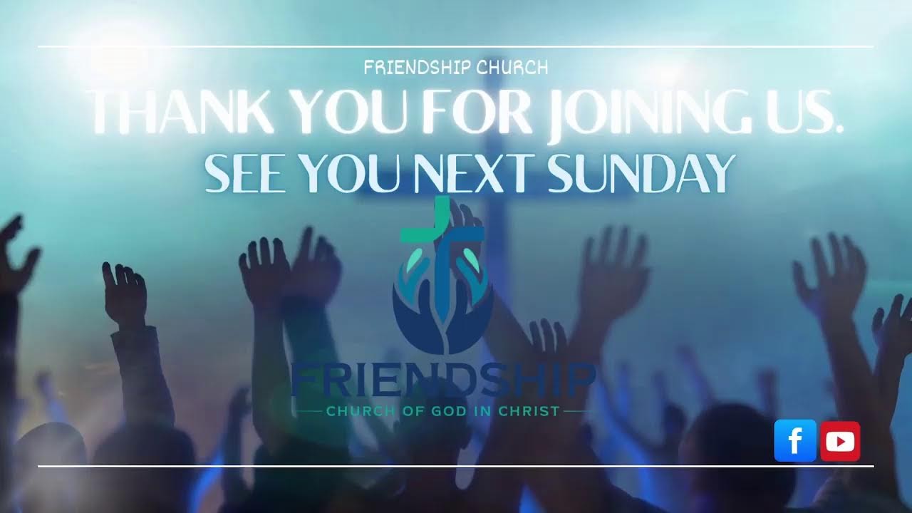 Friendship Sunday Morning Service w/Pastor LeRoy Carr, Jr., Sunday, March 01, 2026 @ 11:00AM