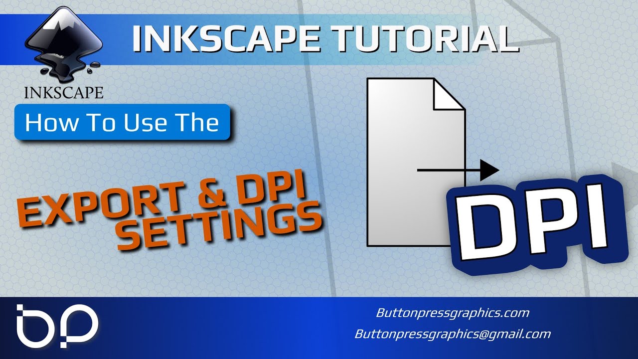 ЭКСПОРТ И НАСТРОЙКИ DPI В INKSCAPE (1.4)