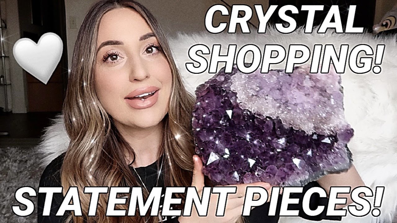 Crystal Shopping + HAUL! 💎 High Quality Statement Pieces 🤍