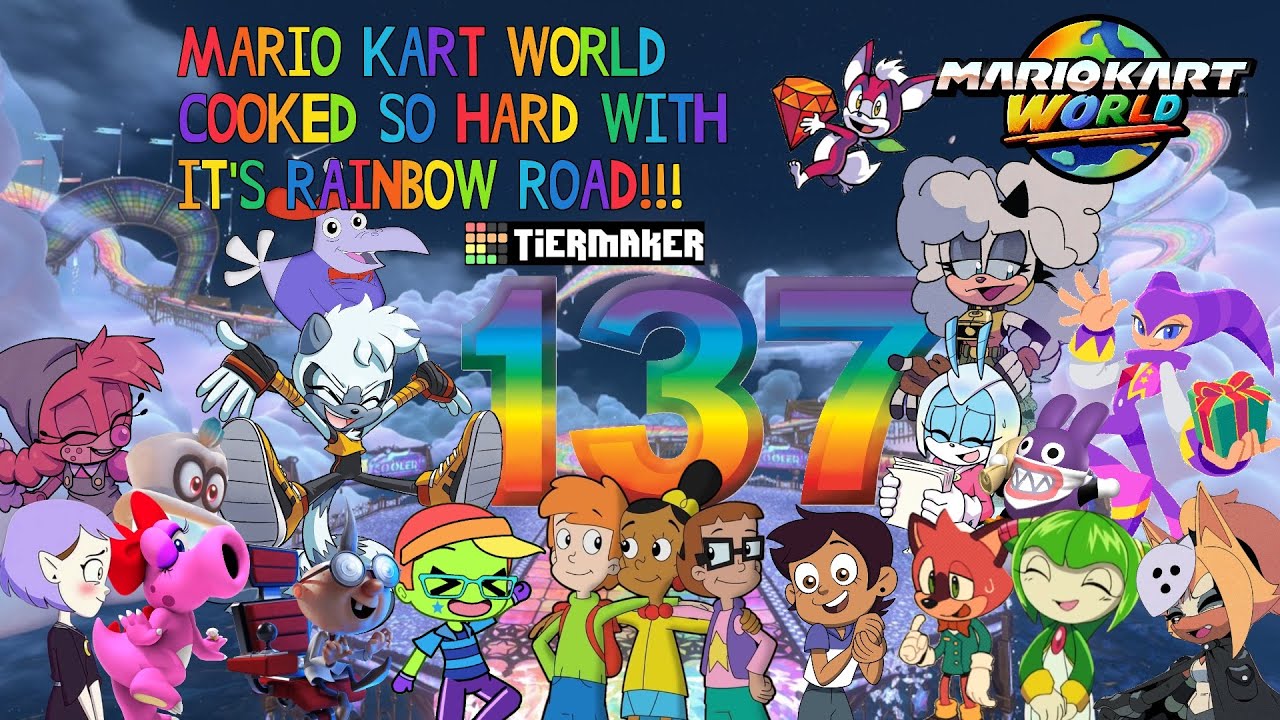 MARIO KART WORLD MADE IT'S RAINBOW ROAD A GOATED EXPERIENCE!!! | Texting Story Adventures Ep 137