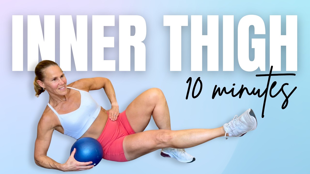 10 MIN INNER THIGHS | Pilates Mini Ball Burn