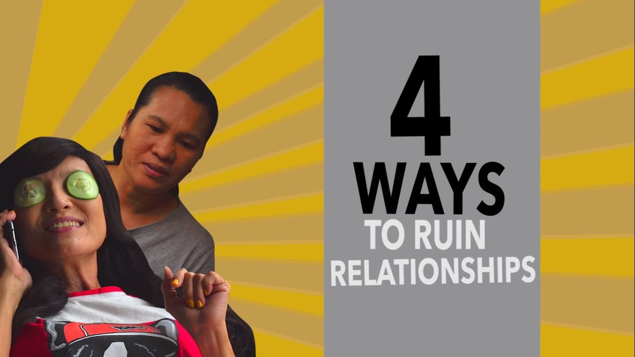 4 Ways to Ruin Relationships - Contempt