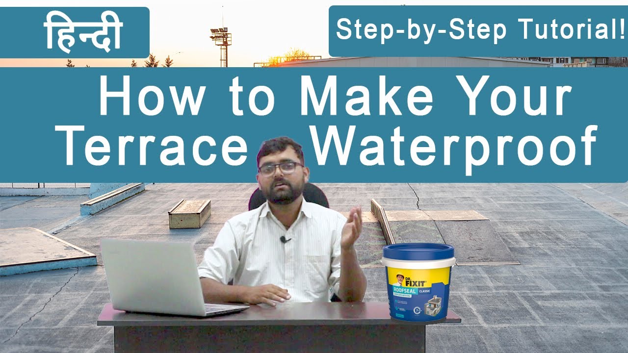 How to Make Your Terrace Waterproof |  Step-by-Step Tutorial! | HINDI