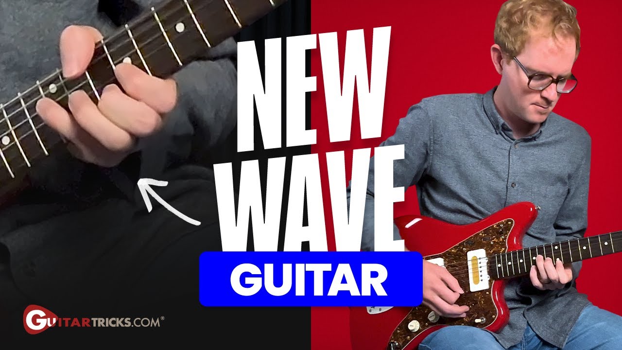 1980's New Wave guitar in 3 steps