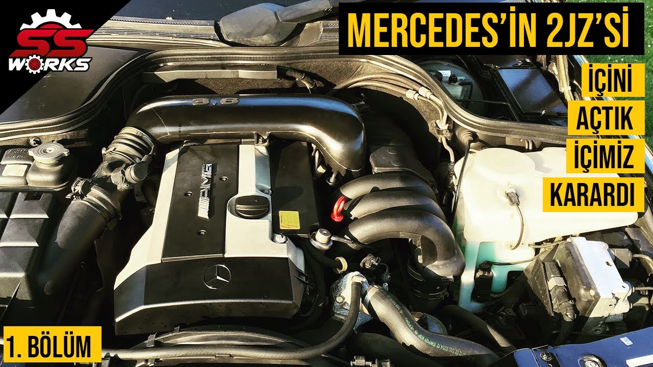 MERCEDESİN 2JZ'Sİ BU MOTOR (İÇİNİ İYİ Kİ AÇMIŞIZ) #1.BÖLÜM SSWORKS