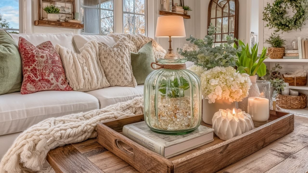 Magical Cottagecore Farmhouse DIY Decor 🎄 | A Soft And Calming Winter Mood