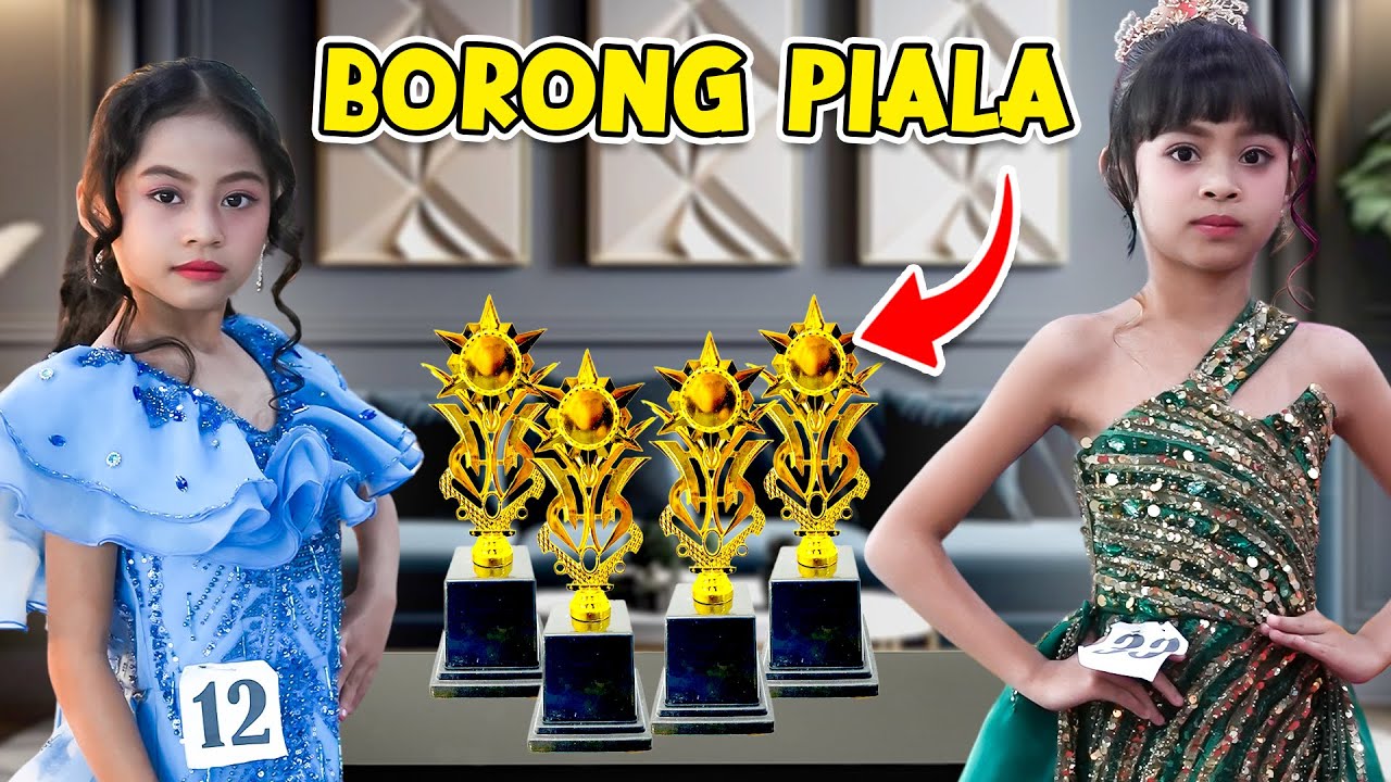 ALUNA DAN AMANDA BORONG PIALA DI LOMBA FASHION SHOW SERBA PINK!! ALHAMDULILLAH!!