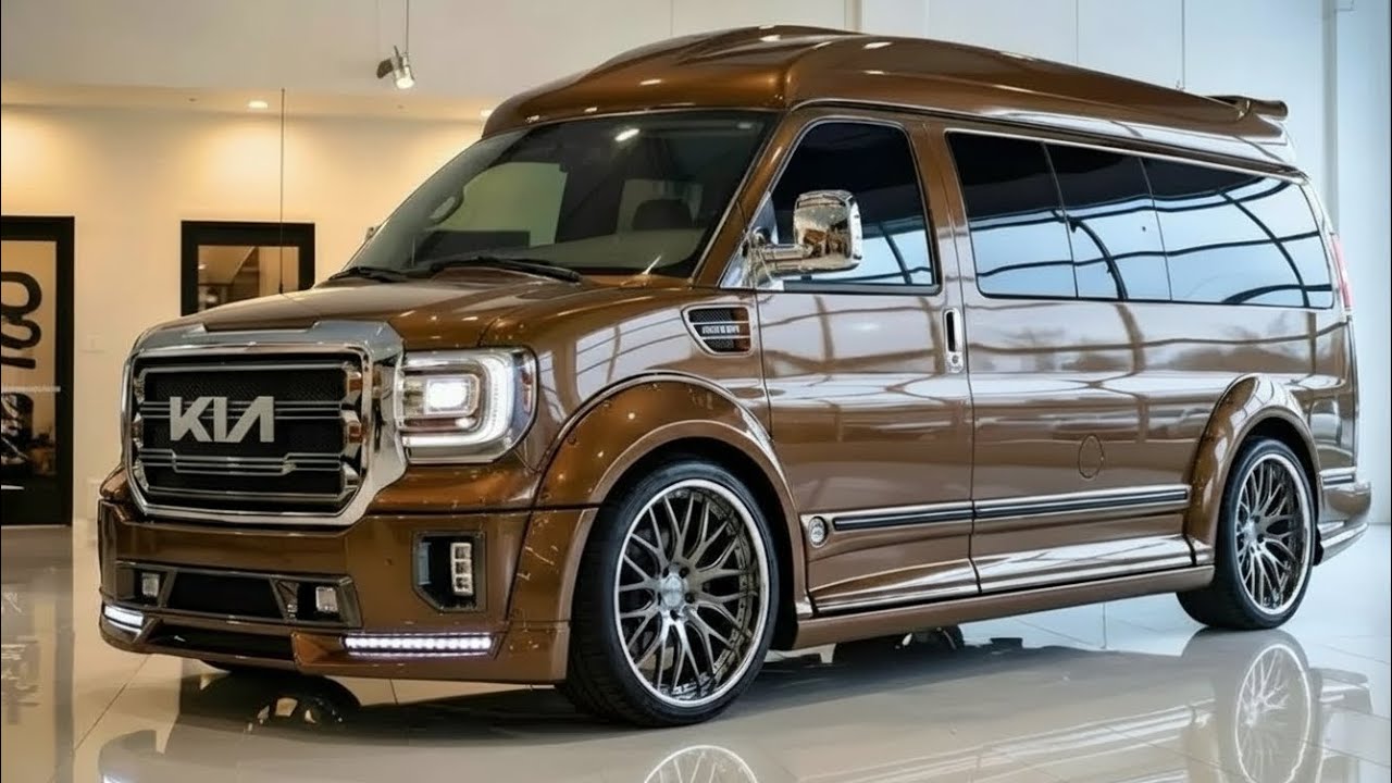 2026 기아 캠퍼 밴 등장! 🚐🔥 집이 움직인다? 미친 기능 공개!