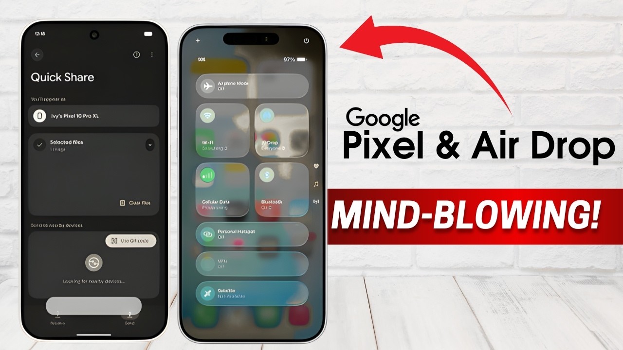 Google Pixel & Airdrop — MIND-BLOWING!