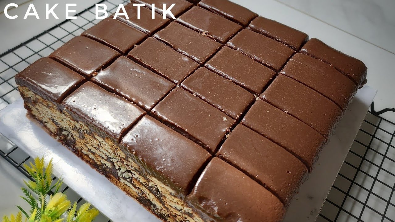 CAKE BATIK COKLAT LEMBUT RENYAH DAN ENAK
