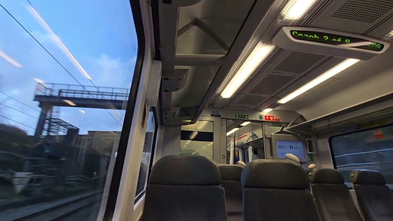 Onboard 350113 Leighton Buzzard-Bletchley