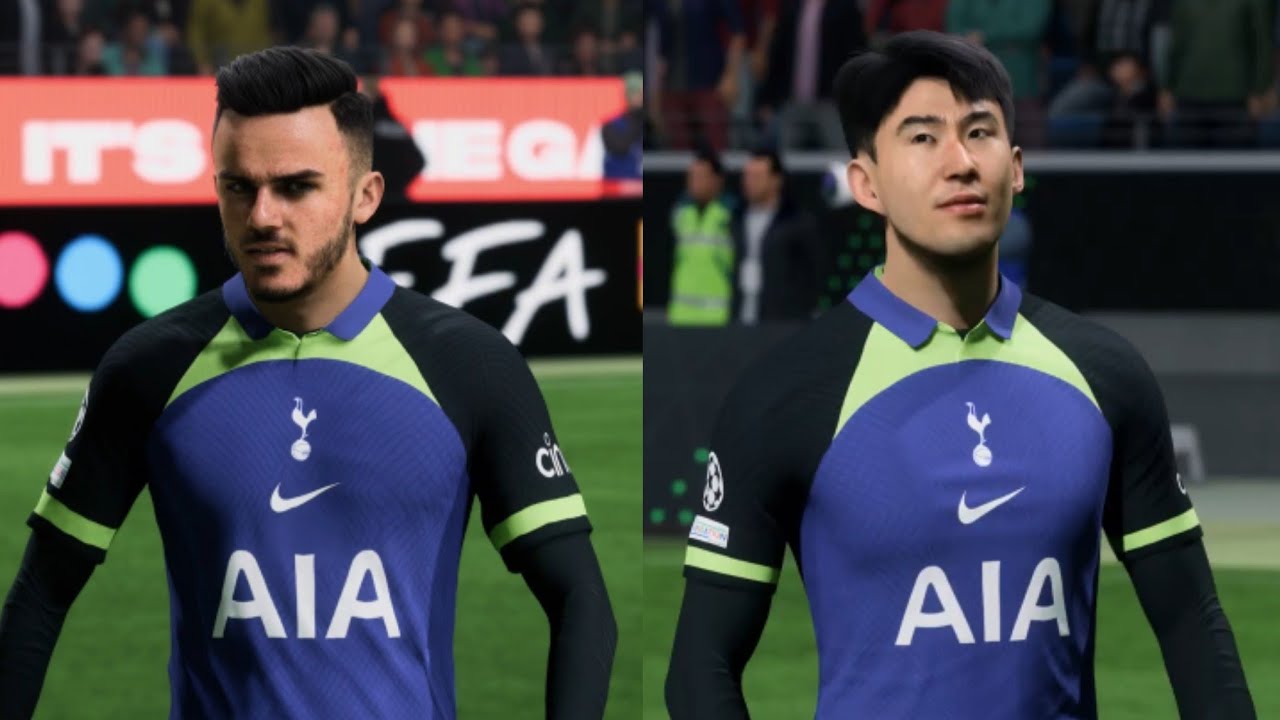 EA SPORTS FC 24 - All TOTTENHAM HOTSPUR Players Faces