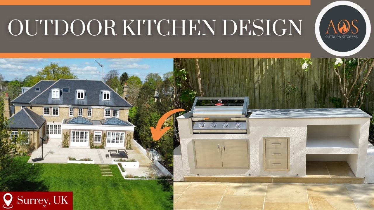 OUTDOOR KITCHEN DESIGN | BEEFEATER 1600s SERIES BBQ | SURREY, UK