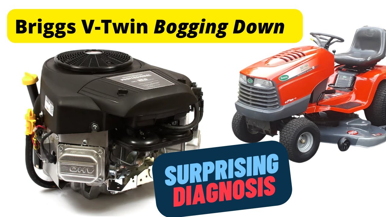How to Diagnose a Briggs V-Twin that BOGS DOWN at Full Throttle
