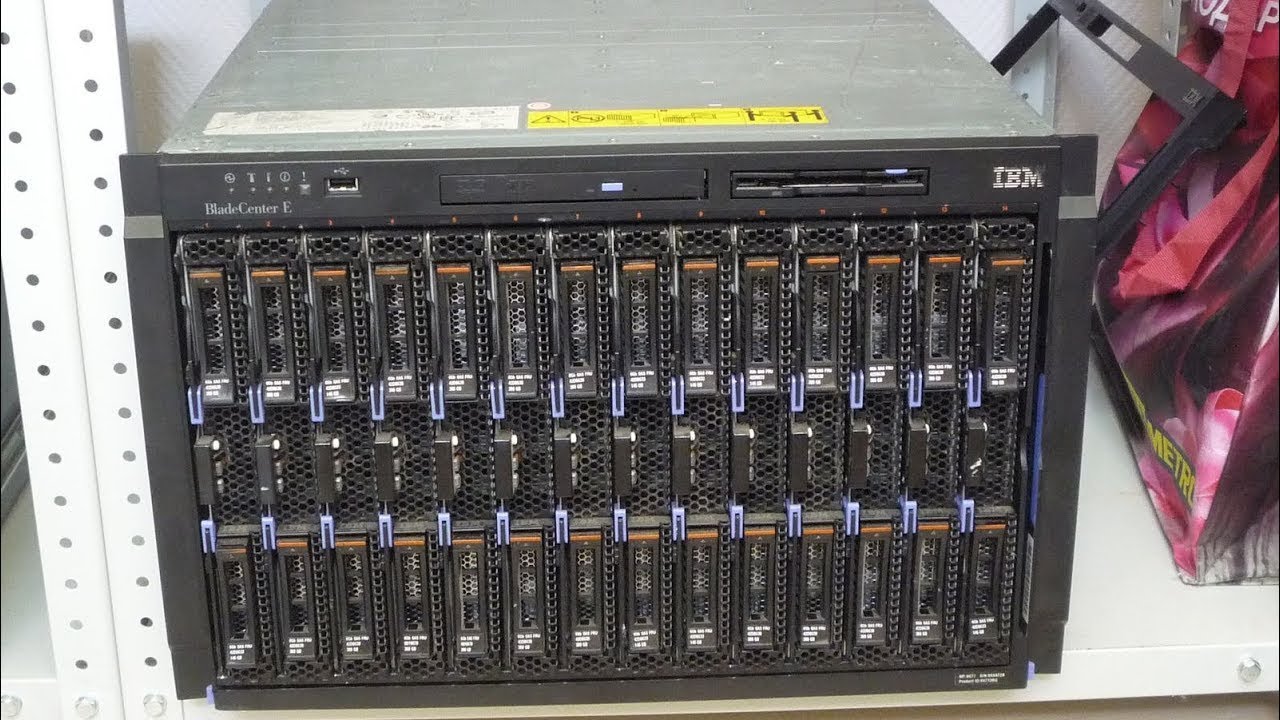 [БО] 33 - 168 ядер 672 гб озу IBM BladeCenter E x5645
