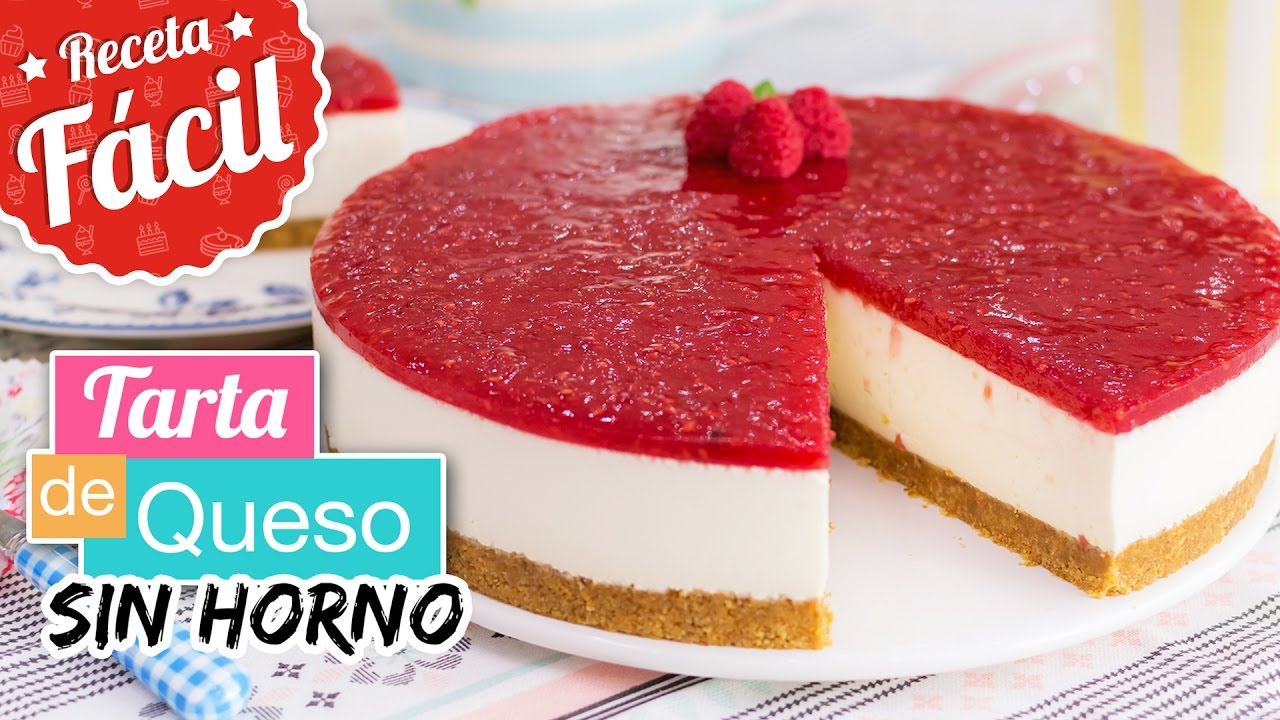 TARTA DE QUESO SIN HORNO | Receta fácil | Quiero Cupcakes!
