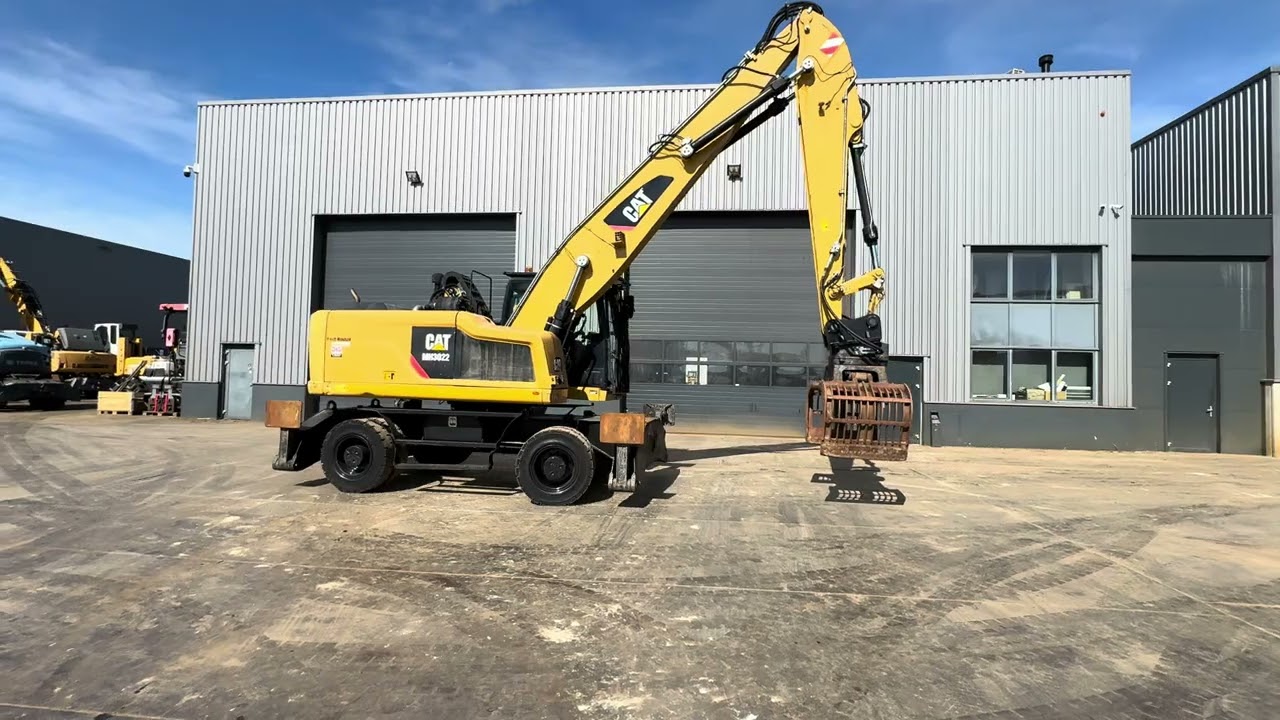 Demo 2015 Caterpillar MH 3022 @BigmachineryNl