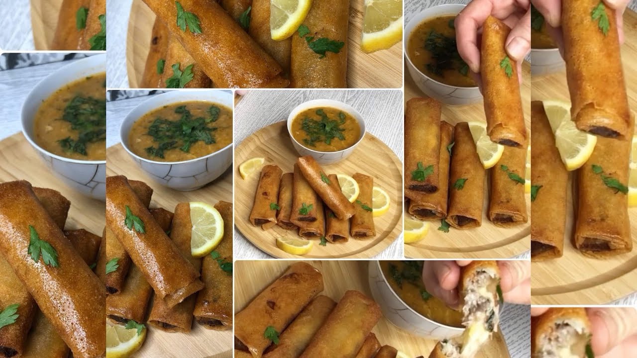 افطار رمضاني مميز بوراك باللحم المفروم والجبن الشهي 🥘✨🌙🇩🇿👩‍🍳#وصفات_djamilacooks 