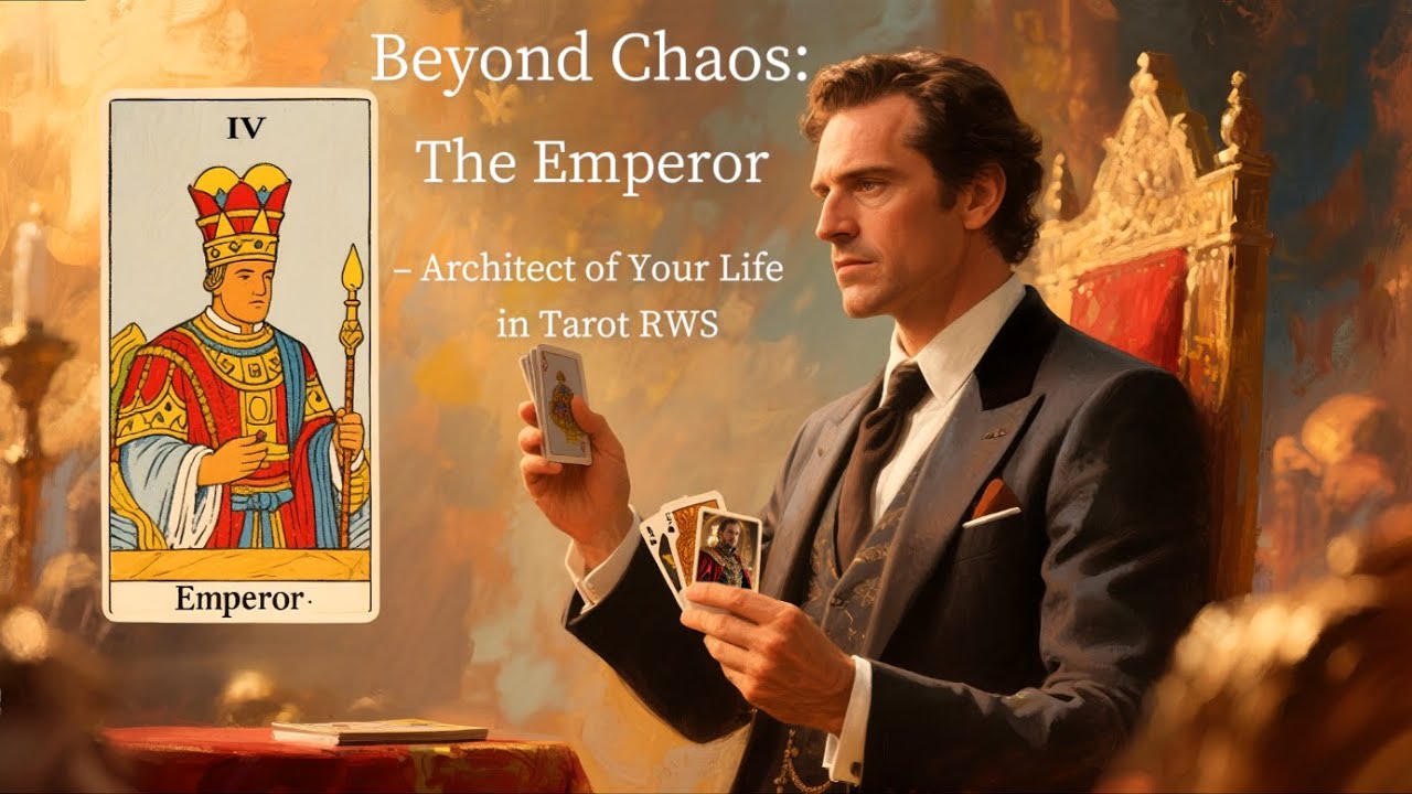 The Emperor Tarot Archetype: Structure, Power, and Purpose!