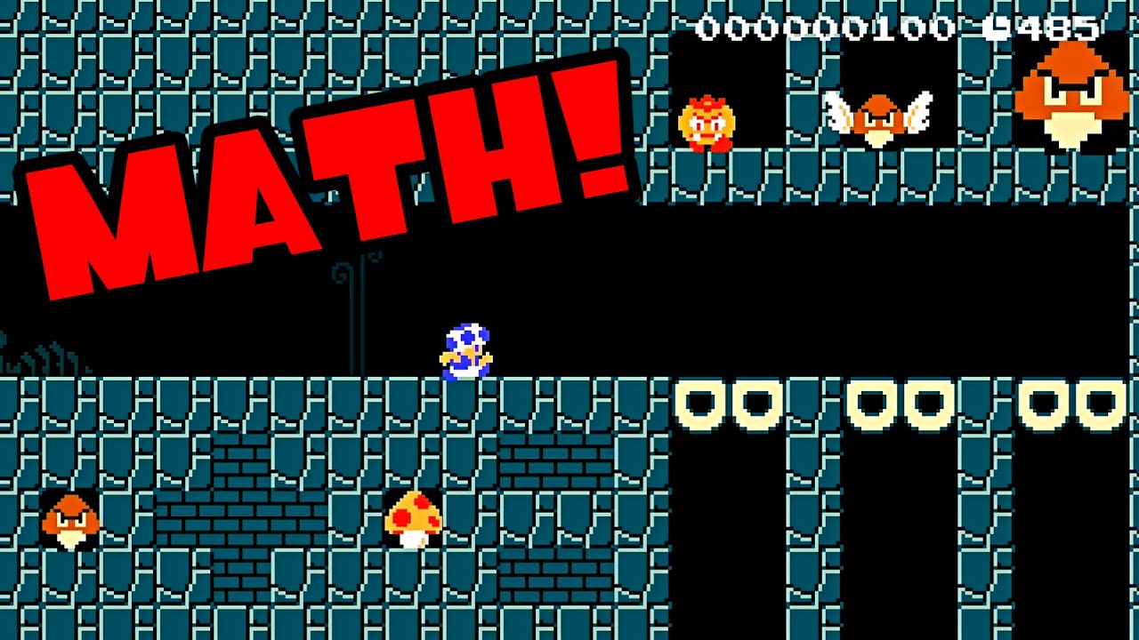 Super Mario Maker 2 🔧 SMM2 Math Quiz 🔧 Luminen
