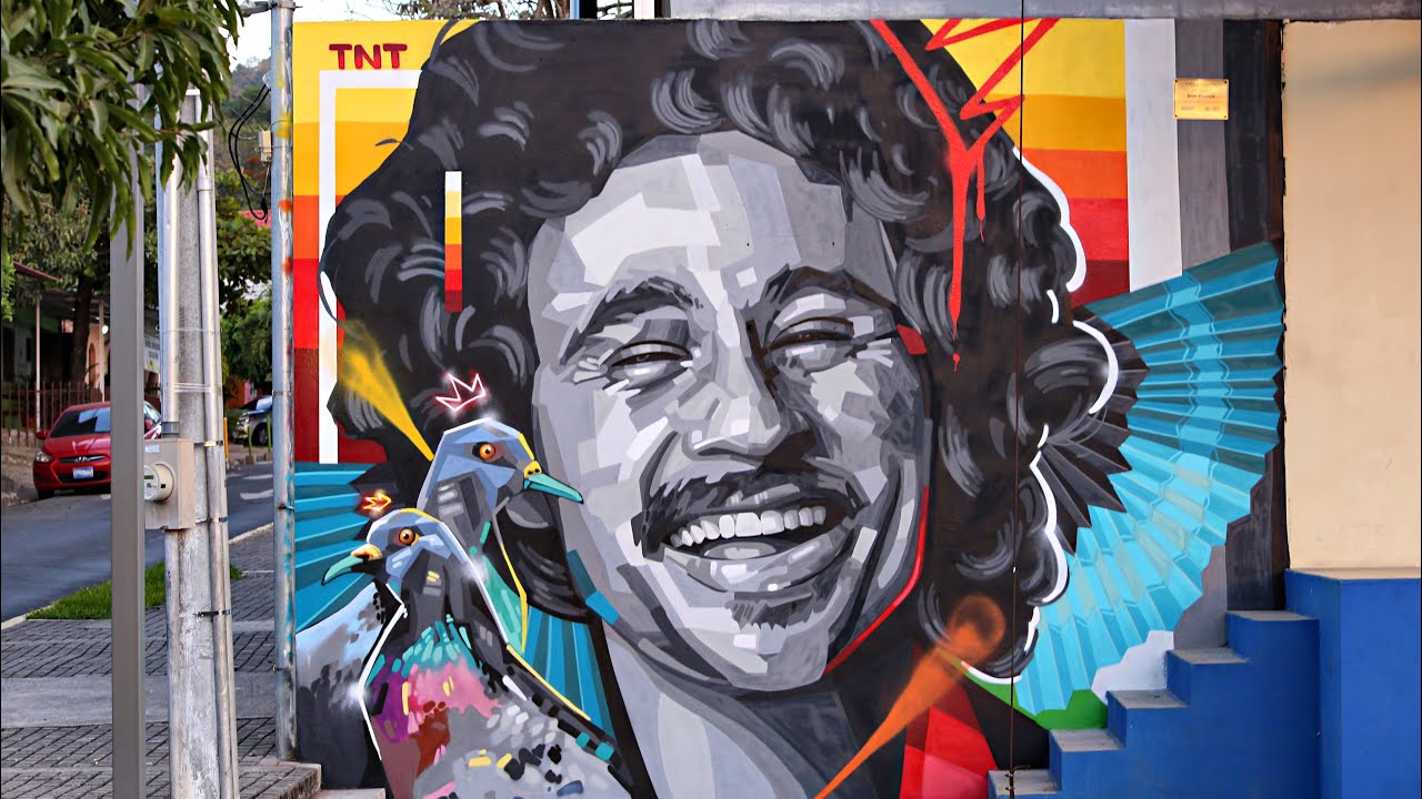 Pintando a LUISITO COMUNICA | EL SALVADOR X TNT | GRAFFITI